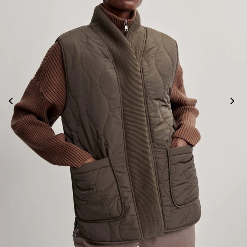Varley Covey Reversible Quilt Vest